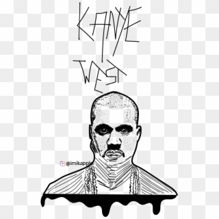 Banner Freeuse Kanye Drawing - Illustration Clipart
