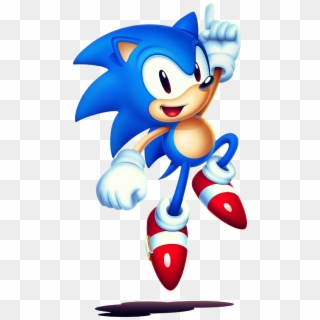 Sonic Mania Sonic New Blue With Shadow - Sonic Mania Sonic The Hedgehog Clipart