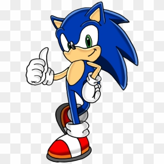 Sonic Hedgehog Blue Ok - Sonic Png Clipart