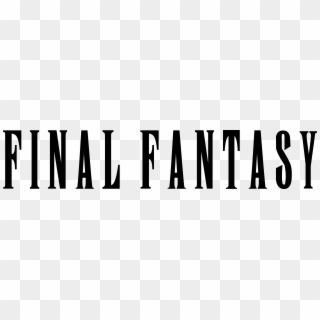Open - Final Fantasy Logo Text Clipart
