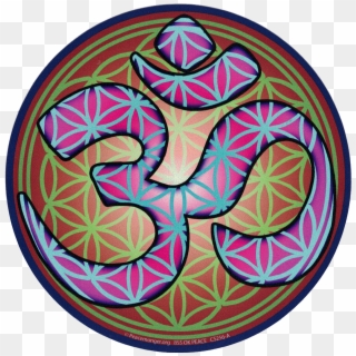 Flower Of Life Om - Circle Clipart