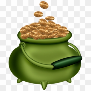 St Patricks Day Clipart, Pot Of Gold, - St Patricks Day Png Transparent Png