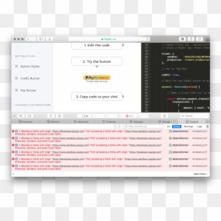 Js Causing Blocked Iframe Error - Computer Program Clipart