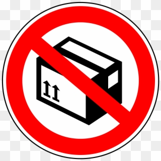 No Packages,package Pictures - No Package Sign Clipart