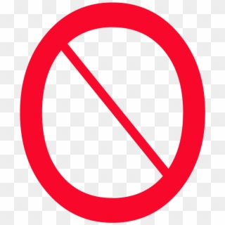 No Symbol Transparent Png - Circle Clipart