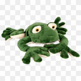 Wishpets 16" Floppy Green Frog Stuffed Plush Toy - Stuffed Frog Clipart