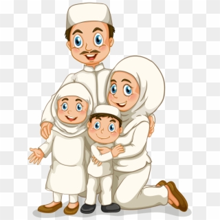 Muslim Mother And Father Clipart