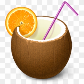 Coconut Png Free Download - Cocktail Icon Clipart