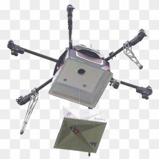 Delivery Drone Png Hd Quality - Drone Delivering Pizza Png Clipart