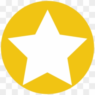 Real Id Icons-gold Star - Real Id Yellow Star Clipart