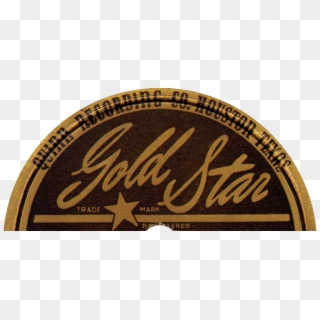 Gold Star - Gold Star Recording Texas Label Clipart