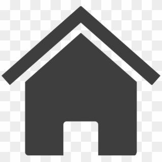 House Home Icon Symbol Sign Png Image - Clipart Silhouette House Transparent Png
