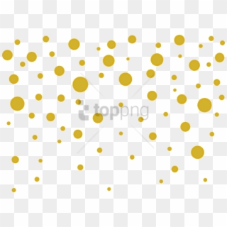 Free Png Gold Confetti Png Png Image With Transparent - Gold Polka Dots Png Clipart