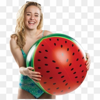 Giant Watermelon Beach Ball Clipart