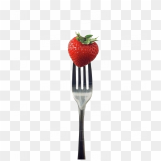 Fork Png Image File - Strawberry Clipart