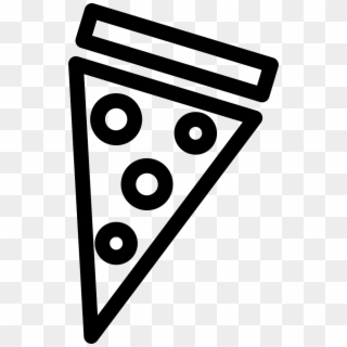 Pizza Slice Comments - Icon Clipart