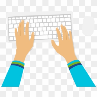 Hand Tastatur Sgber - Proloquo For Text Clipart