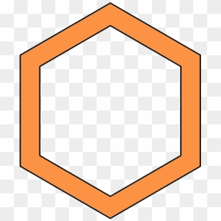 Hexagon Shape , Png Download - Figuras Con Eje De Simetria Clipart