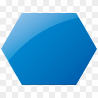 Blue Hexagon Png Clipart