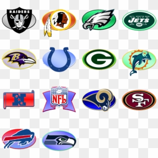 Free All Nfl Logos Png - Oakland Raiders Clipart