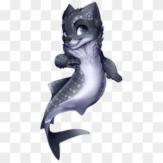 Mermaid Png Transparent Images - Wolf Mermaid Clipart
