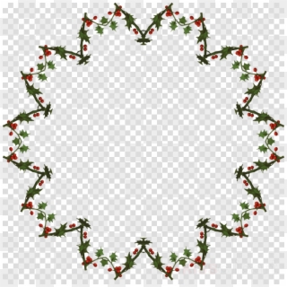 Download Holly Wreath Clipart Clip Art Christmas Wreath - Png Download