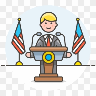 Public Speaker Icon - Icon For Public Speaking Clipart