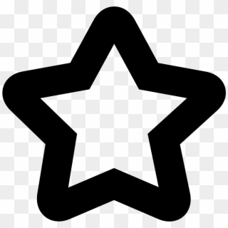 Picture Library Library Star Empty Shape Png Icon Free - Stars Animation White Background Clipart