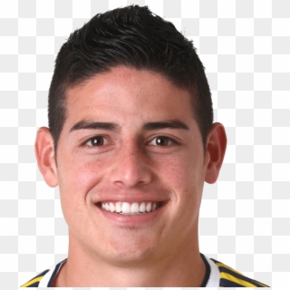 James Rodríguez Face - Colombia Soccer Team Number 10 Clipart