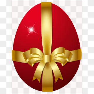 Easter Bunny, Easter Egg, Easter - Red Easter Eggs Png Clipart
