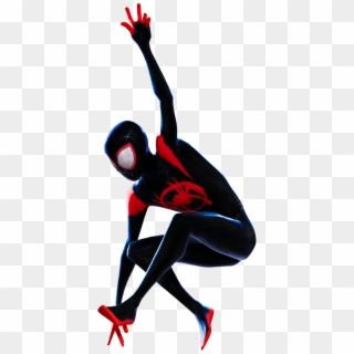 Miles Morales From Spider Man Into The Spider Verse Clipart