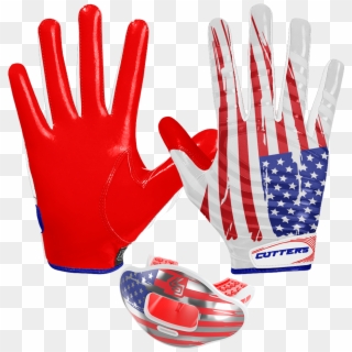 Receiver Cool Football Gloves Clipart