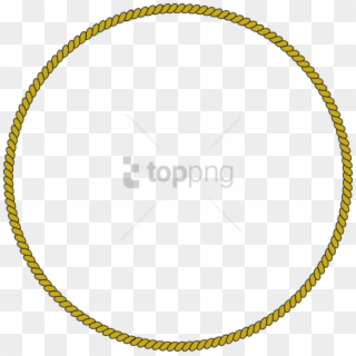 Free Png Gold Rope Chain Png Png Images Transparent - Rope Frame Clipart