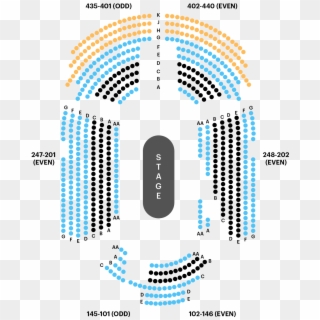 Circle In The Square Theatre Seating Chart Map - Circle In The Square Seating Chart Oklahoma Clipart