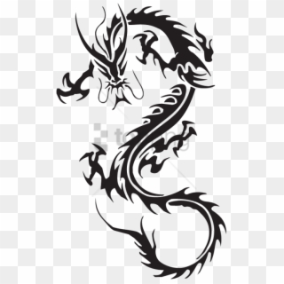 Free Png Color Tattoo Png Png Image With Transparent - Dragon Tattoo Transparent Background Clipart
