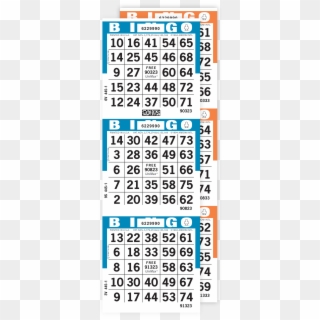 Unimax 3-on Bingo Paper - Bingo Clipart
