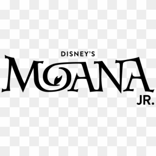 2019 Disneys Moana Jr Logo - Calligraphy Clipart