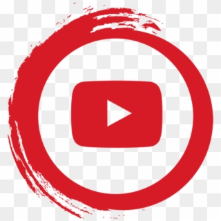 Youtube App Icon Png Transparent Background - Youtube Social Media Icon Png Clipart