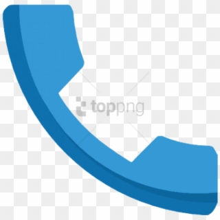 Free Png Free Phone Icon Android Kitkat S Transparent - Blue Transparent Background Telephone Icon Clipart