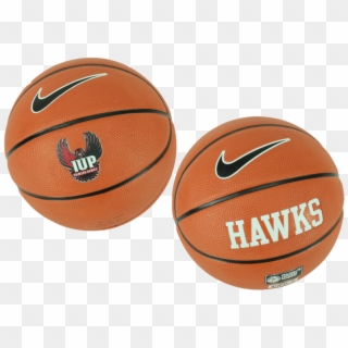 Basketball, Mini, Full Hawk Logo, By Nike - Iup Crimson Hawks Clipart