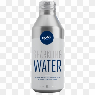Open Water Sparkling Water In Aluminum Bottle - Open Water Bottle Clipart