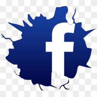 Free Facebook Logo Png - Facebook Cracked Logo Clipart