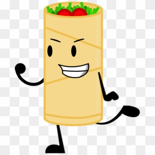 Burrito Clipart Taco Burrito - Burrito Cartoon Png Transparent Png