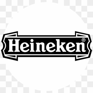 Heineken Logo Black And White - Heineken Clipart