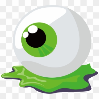 Eye Clip Art - Eyeball Halloween - Png Download