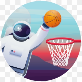The New Nba App On Magic Leap Is A Game Changer Magic - Shoot Basketball Clipart
