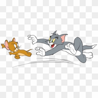 Tom And Jerry - Tom Chasing Jerry Cartoon Clipart