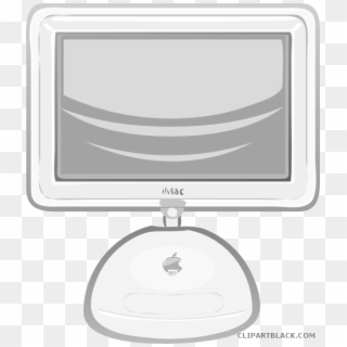 Mac Computer Tools Free Black White Clipart Images - Mac Clip Art - Png Download