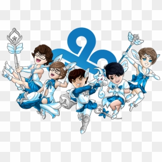 Read Left To Right - Cloud 9 Chibi Clipart