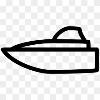 Png File - Speed Boat Icon Transparent Clipart